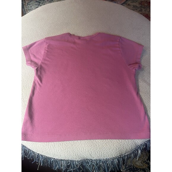 Urban Outfitters Pure Love Baby Tee Pink Tiger Graphic Size XL Cropped - Picture 5 of 5